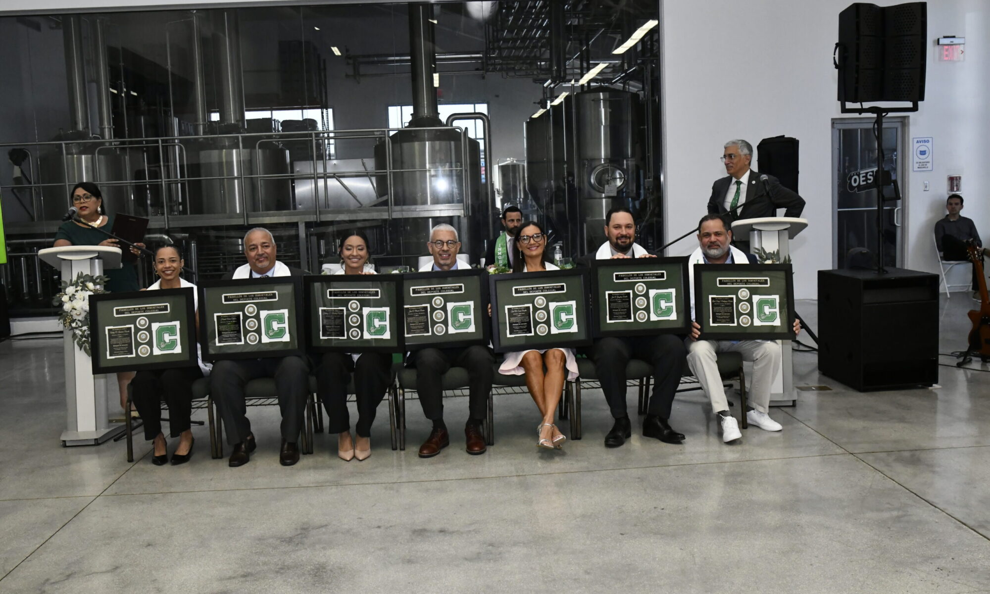 Clase 2025 28va exaltación al Pabellón de los inmortales del Deporte Colegial